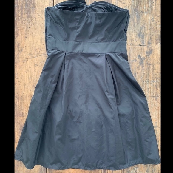 RW&Co black strapless dress with bow detail. Sz 2 - Picture 5 of 5